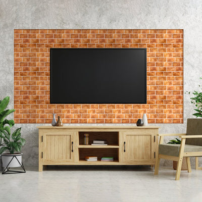 Stilvolle und praktische DIY-TV-Wandideen mit intelligenten 3D-Wandfliesen