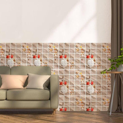 Mostrando la imaginación de sus hijos con azulejos de pared autoadhesivos 3D