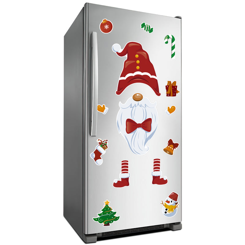 Santa Snowman Gift Christmas Magnetic Fridge Magnets