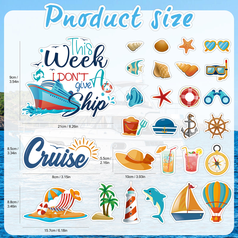 Cruise Door Magnets Fridge Magnets