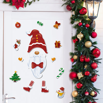 Santa Snowman Gift Christmas Magnetic Fridge Magnets