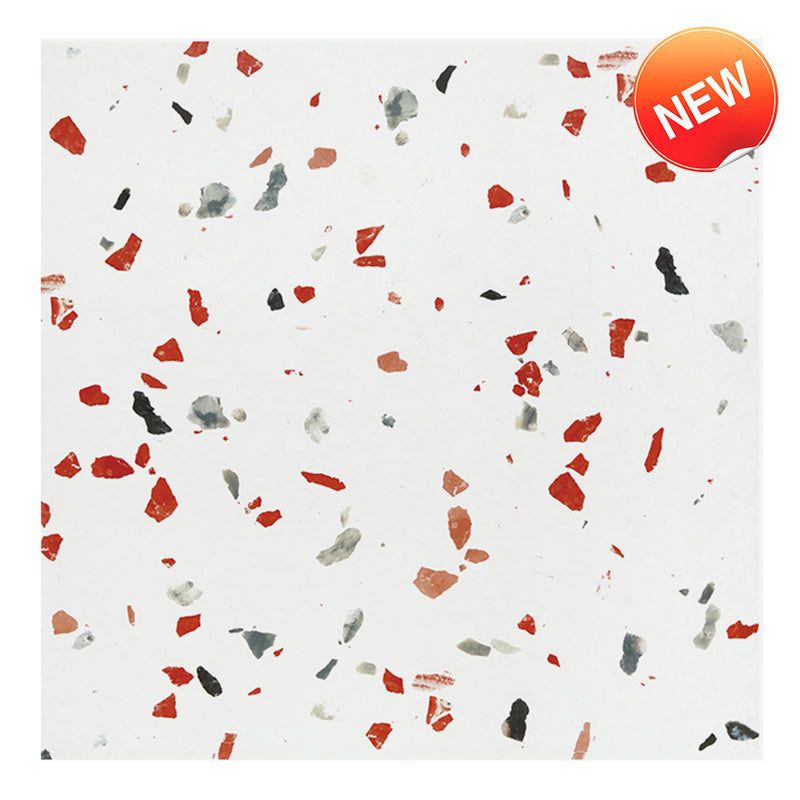 Confetti Terrazzo Peel and Stick Vinyl Floor Tile Sticker