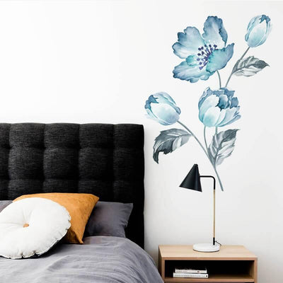 Blue Orchid Peel and Stick Decals - Linentree