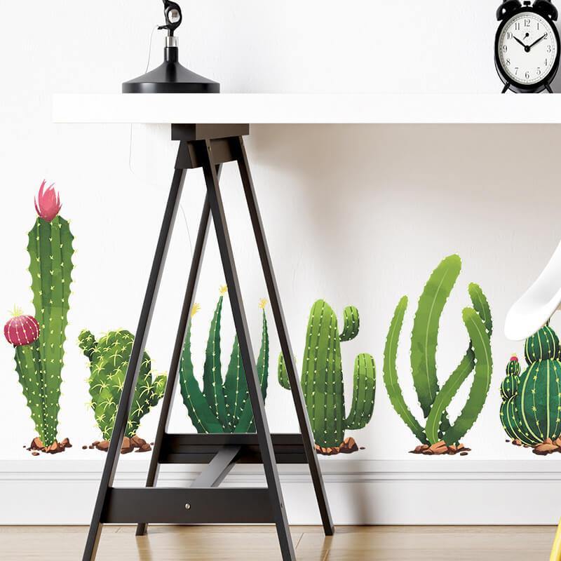 Cactus Peel and Stick Decals - Linentree