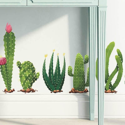 Cactus Peel and Stick Decals - Linentree