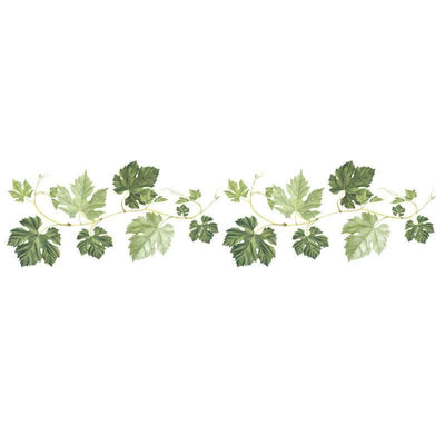 Gourd Leaf Vine Peel and Stick Decals - Linentree